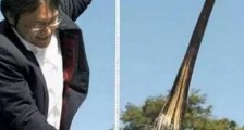 世界上最高的莫西干发型 日本渡边一祐头发1.18米