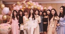 吴佩慈40岁生日,豪门贵妇闺蜜团太靓,鸽子蛋抢眼男友却不在