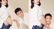 杜淳晒与妻子王灿的甜蜜孕照 满满的幸福感溢出屏幕