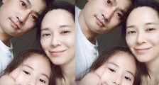 郭羡妮晒一家合影破离婚传言 坦言和老公因工作分居一年