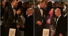 女友盯着小李子看吃醋 亚马逊创办人发文喊话小李子