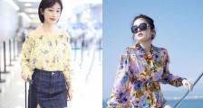 碎花上衣搭配什么裤子 学明星碎花穿搭既减龄又时尚