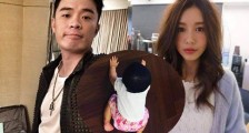 张子萱二胎生女 陈赫上衣引一家四口卡通照十分抢眼