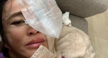 刘晓庆撞玻璃门 始末经过曝光画面看着可怜兮兮的