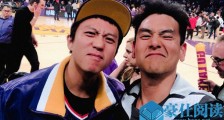 邓超晒与彭于晏看球合照 彭于晏邓超“父子俩”在哪看球