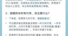嘀嗒顺风车发布三项合乘新标准,赶飞机、火车将有规可依