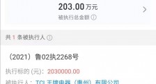 TCL王牌电器惠州公司成被执行人,执行标的203万