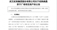 鄂武商A拟33亿元收购南昌苏宁广场项目，项目所占地块已被抵押