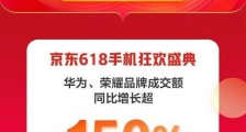 京东618华为大胜，手机成交额同比增长超150%