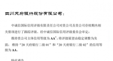 天府银行净利润下滑42% 盈利能力弱 评级展望被下调
