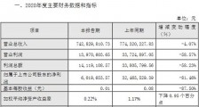 天际股份全年业绩降八成险亏 六氟磷酸锂第四季度产销大增救主