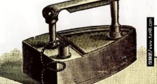 最早的电慰斗 美国亨利在1882年发明