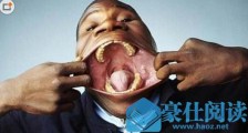 世界第一大嘴男,嘴巴长达17厘米能吞208只筷子!