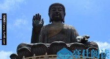 世界最大的露天铜佛像 天坛大佛重249.9TON