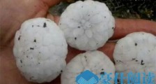 最大的一次降雹 1928年内布拉斯加州博达的冰雹堆积达4.6米高