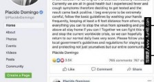 世界三大男高音之一多明戈确诊真的吗?多明戈个人资料照片怎么感染的