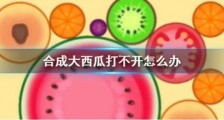 合成大西瓜链接进不去怎么办 合成大西瓜游戏打不开解决办法