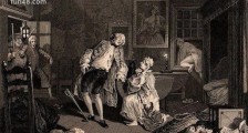 世界最早的漫画 《时髦婚姻》成画于1743~1745年