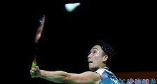 日本羽毛球运动员桃田贤斗恢复训练 上个月曾在马来西亚遭遇车祸