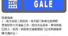 北京市发布大风蓝色预警信号 阵风可达7级左右