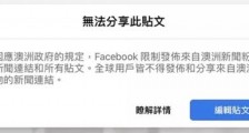 资本VS主权——脸书封杀澳大利亚!