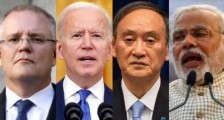 美印日澳迈出迄今最重大一步!他们担心“激怒中国”!