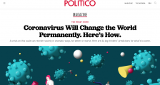 新型冠状病毒将如何永久改变世界：政治、选举