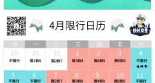 郑州今天限号是几号?2020年4月郑州限行日历查询
