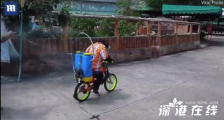 动物园让黑猩猩戴口罩骑车消毒 具体怎么回事?【图】