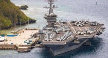 大陆13架军机巡航台西南空域 当日美军航母闯进南海!